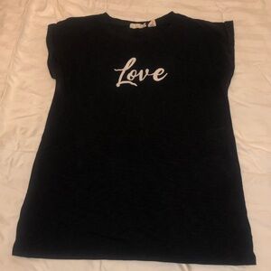 Christian Siriano Black Top